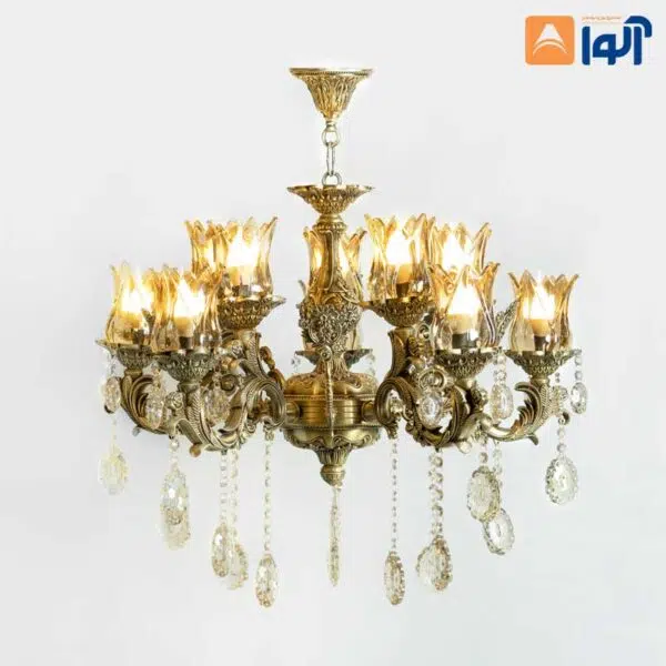 لوستر-آرامیس-بزرگ-۱۰-شعله لوستر آرامیس بزرگ ۱۰ شعله - Image 1