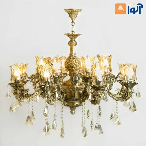 لوستر امیران بزرگ ۱۶ شعله - Image 1