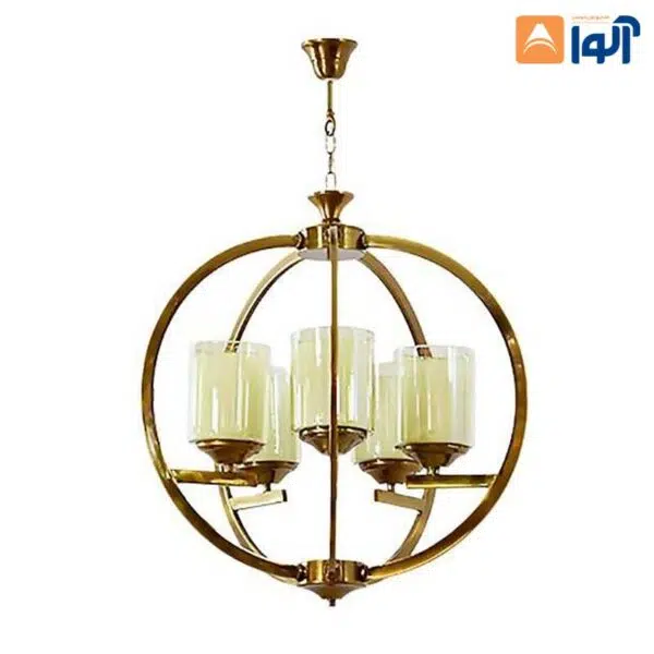 1696686483_11555111_6874cda913b01_1752485289_compressed-(1) لوستر لهستانی 5 شعله مدل کمان - Image 1