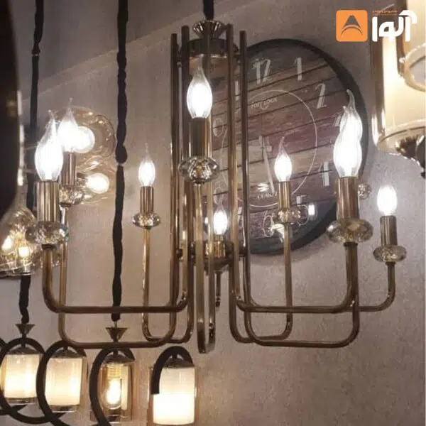 لوستر لهستانی مدل اسپایدار چرخی - Image 3