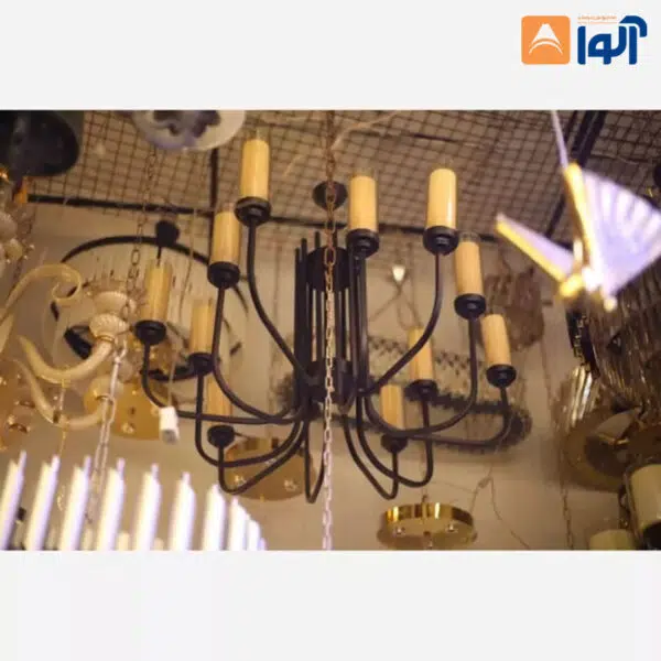 لوستر لهستانی مدل اسپایدار گلس خور - Image 3