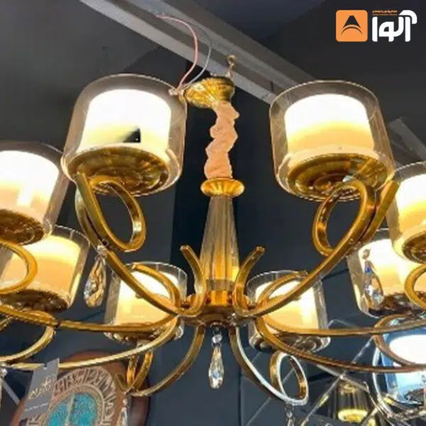 لوستر لهستانی مدل فرپیچ - Image 1